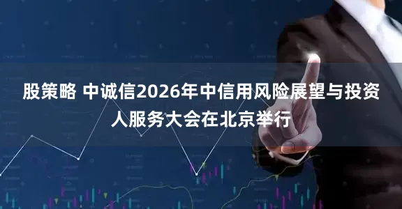 股策略 中诚信2026年中信用风险展望与投资人服务大会在北京举行